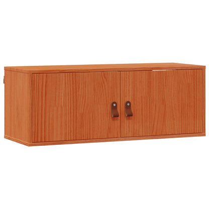 Armadietto a muro 2 pcs Marrone cerato 80 x 30 x 30 cm | homemem39