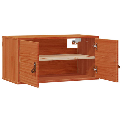 Armadietto a muro 2 pcs Marrone cerato 80 x 30 x 30 cm | homemem39
