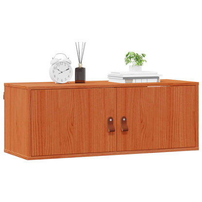 Armadietto a muro 2 pcs Marrone cerato 80 x 30 x 30 cm | homemem39