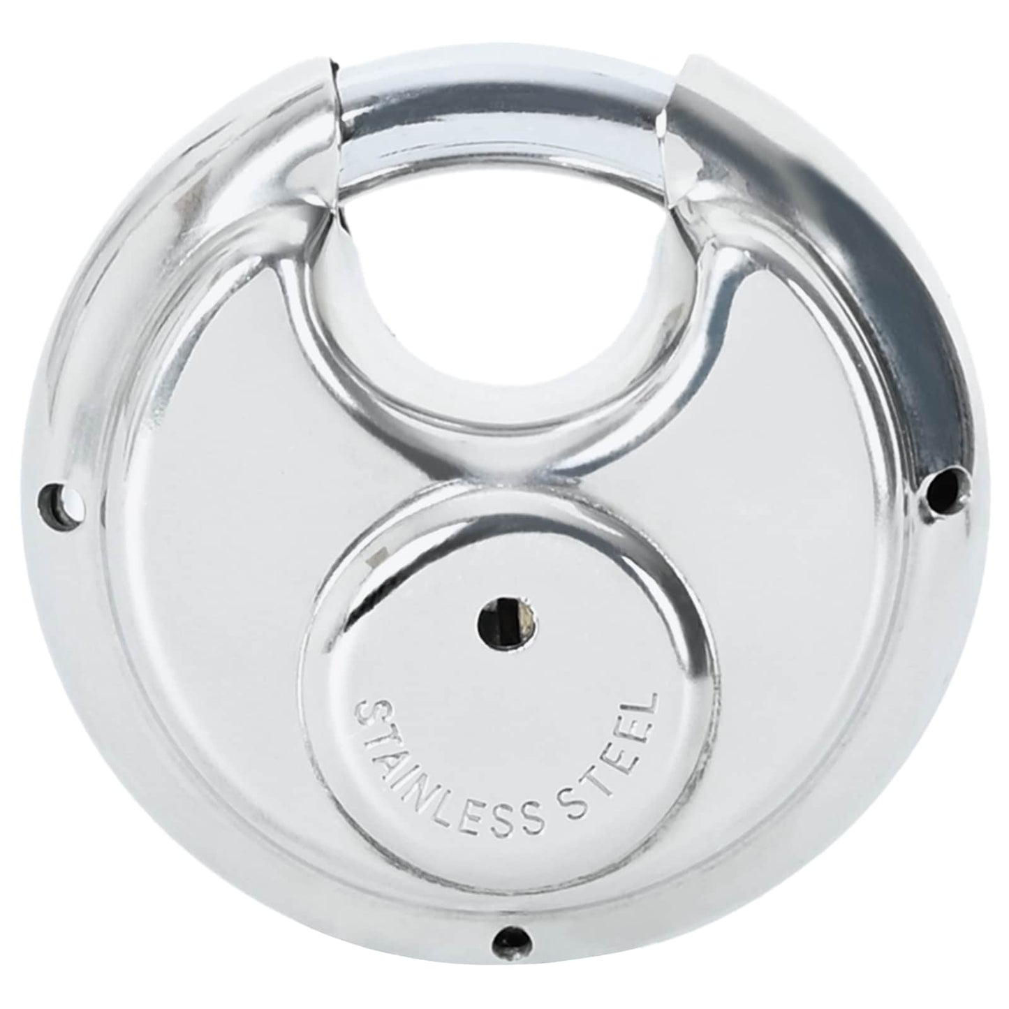 Lucchetti Discus con Chiavi 6 pcs Argento 7 x 2.4 x 7 cm | homemem39