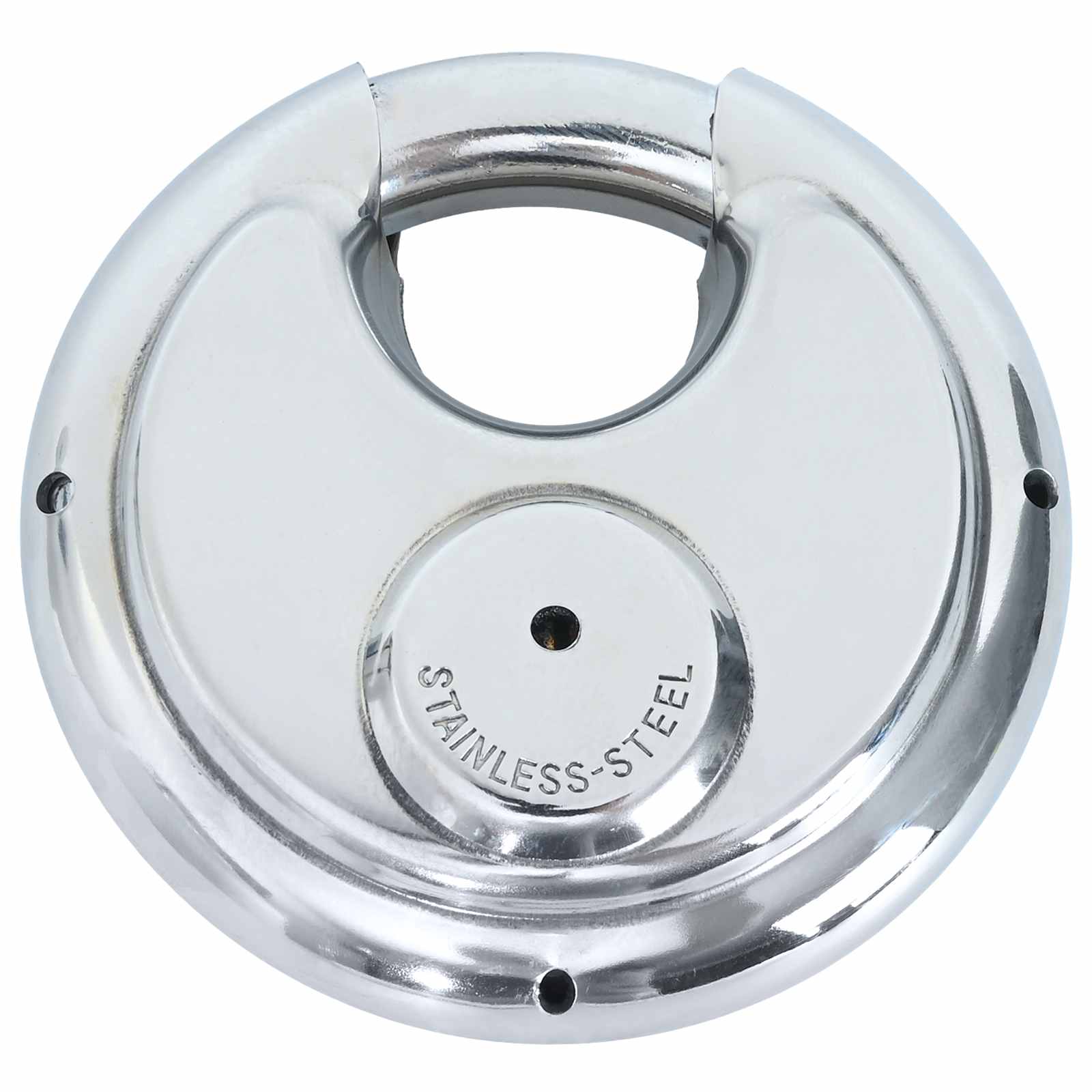 Lucchetti Discus con Chiavi 6 pcs Argento 9 x 2,8 x 9 cm | homemem39