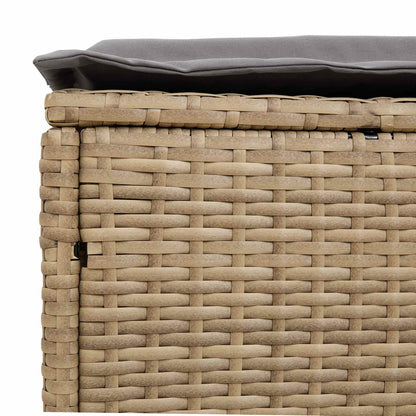 Poggiapiedi da Giardino 2 Pezzo Beige e Grigio Chiaro | homemem39