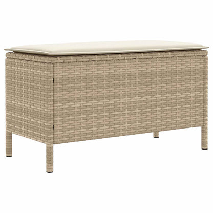 Poggiapiedi da Giardino Beige e Crema 80 x 38 x 42 cm | homemem39
