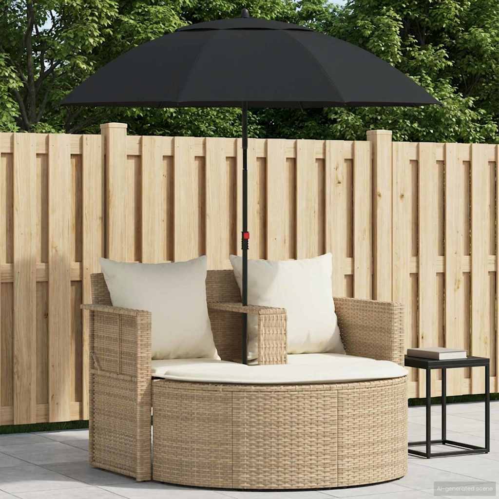 Divano da giardino 8 pcs Beige e Bianco Crema polyrattan | homemem39