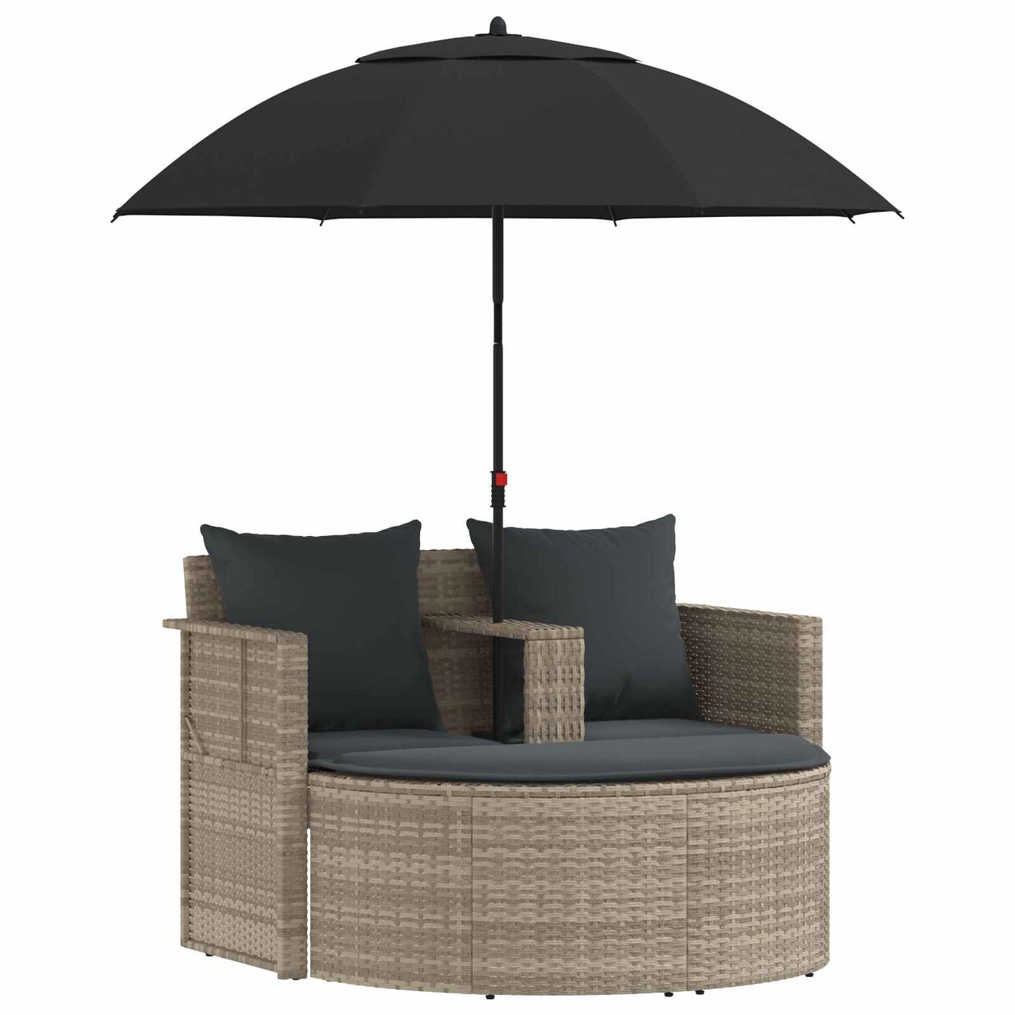 Divano da giardino 8 pcs Grigio chiaro e grigio scuro | homemem39