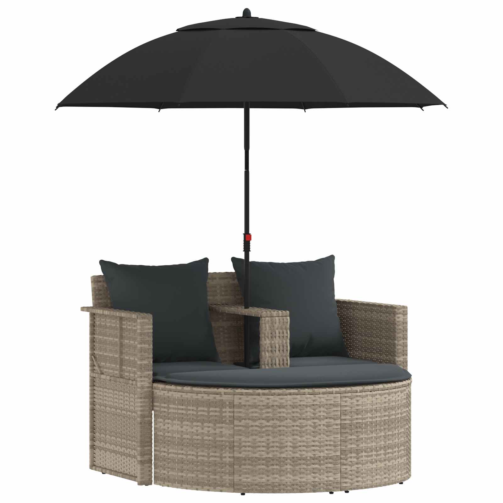 Divano da giardino 8 pcs Grigio chiaro e grigio scuro | homemem39