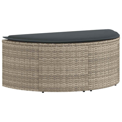 Divano da giardino 8 pcs Grigio chiaro e grigio scuro | homemem39