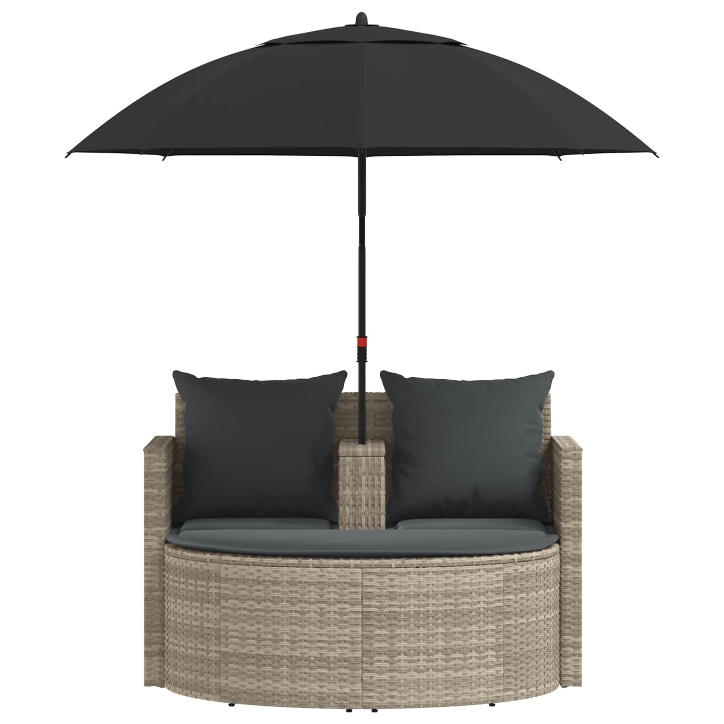 Divano da giardino 8 pcs Grigio chiaro e grigio scuro | homemem39