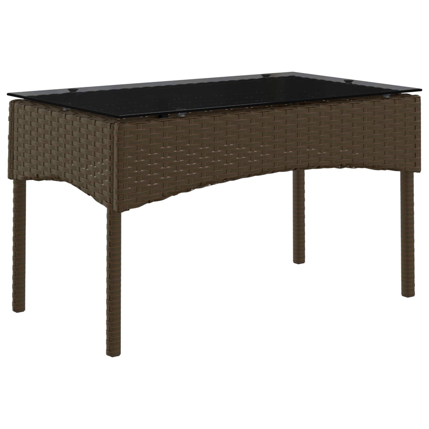 Set Divano da Giardino con cuscino 2 pcs polyrattan | homemem39