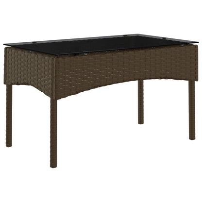 Set Divano da Giardino con cuscino 2 pcs polyrattan | homemem39