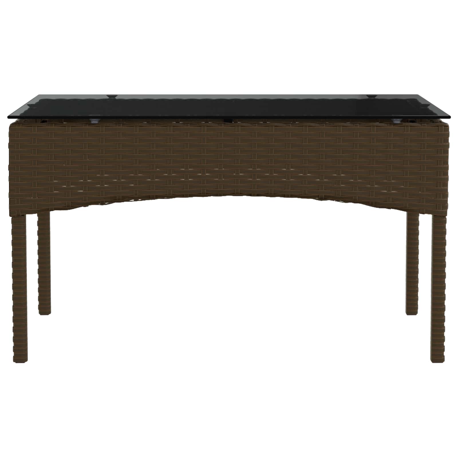 Set Divano da Giardino con cuscino 2 pcs polyrattan | homemem39