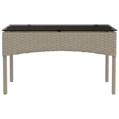 Set Divano da Giardino con cuscino 2 pcs polyrattan | homemem39