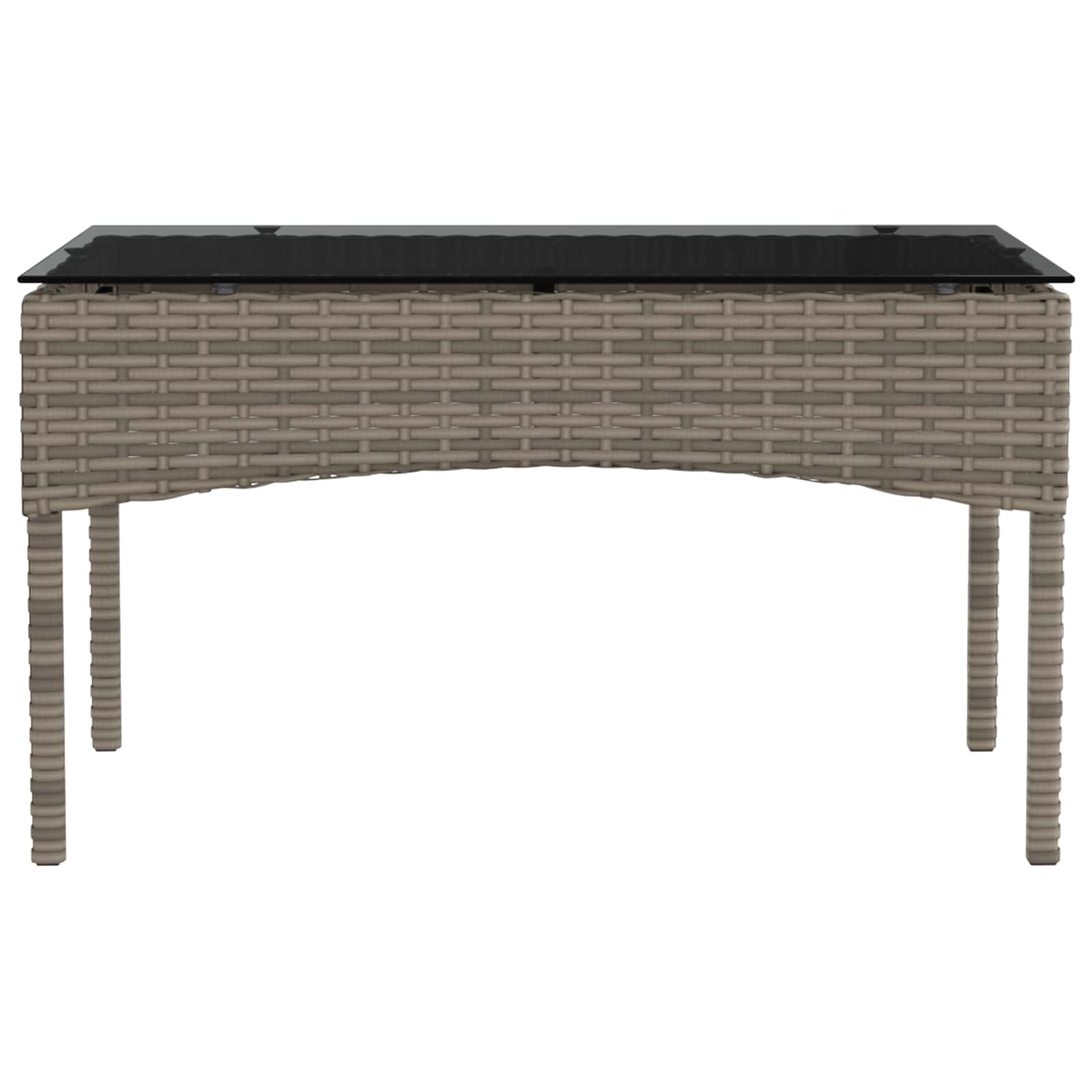 Set Divano da Giardino 2 pcs Grigio e Blu Navy polyrattan | homemem39