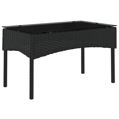 Set Divano da Giardino con cuscino 2 pcs polyrattan | homemem39