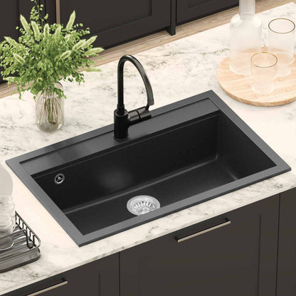 Lavello Nero 795 x 505 mm Granito | homemem39