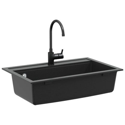 Lavello Nero 795 x 505 mm Granito | homemem39