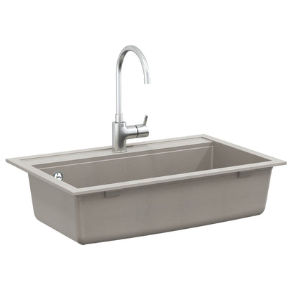 Lavello Grigio 795 x 505 mm Granito | homemem39