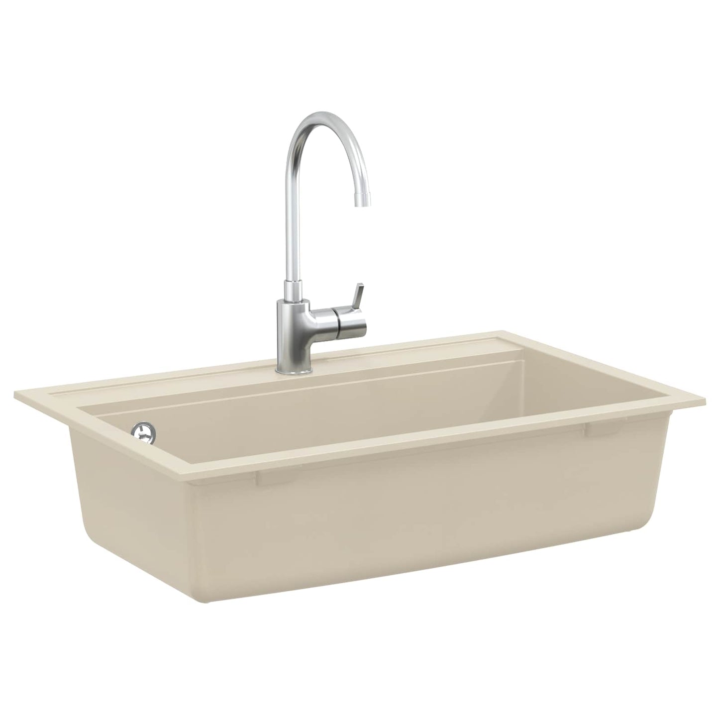 Lavello Beige 795 x 505 mm Granito | homemem39