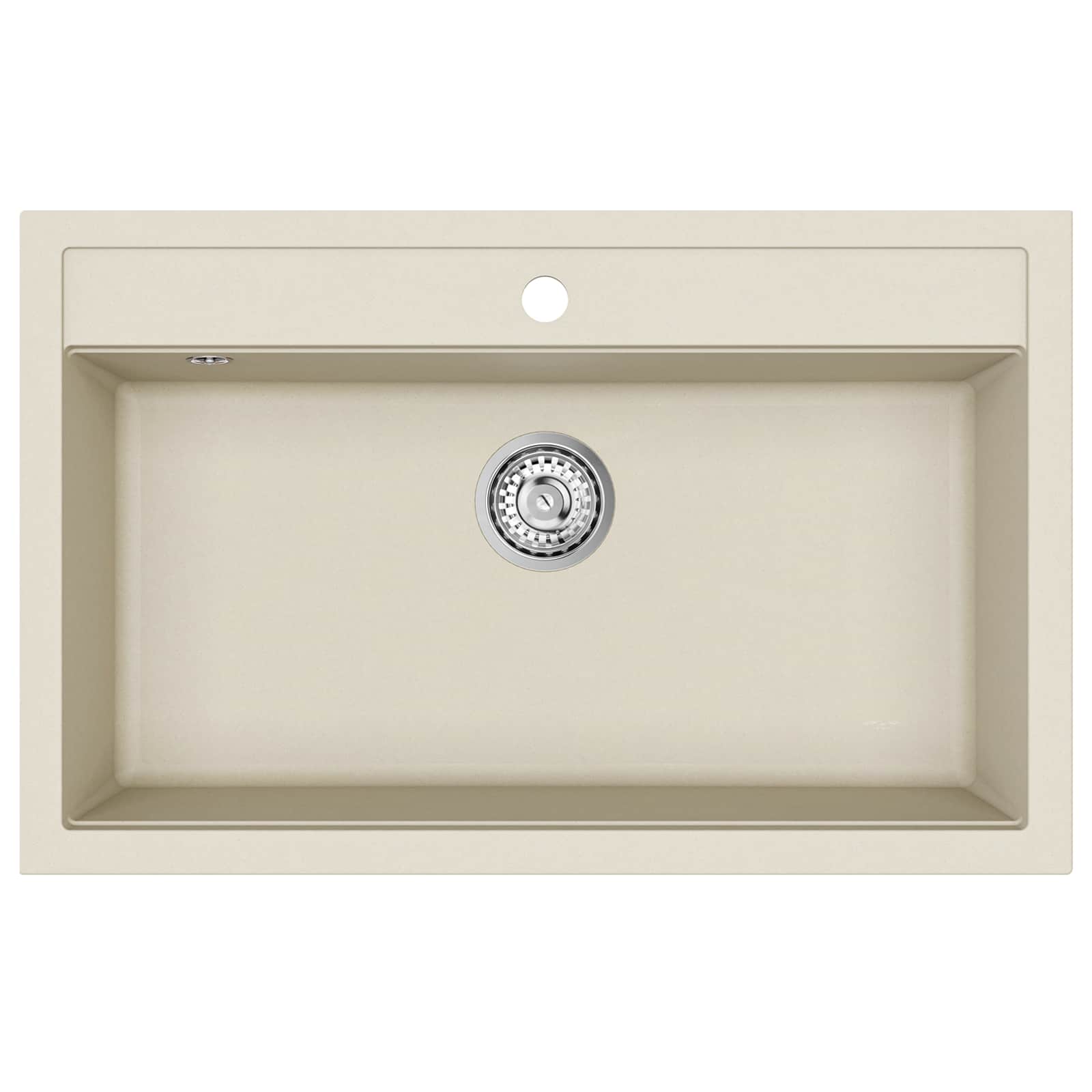 Lavello Beige 795 x 505 mm Granito | homemem39