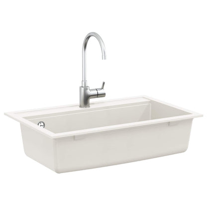 Lavello Bianco 795 x 505 mm Granito | homemem39