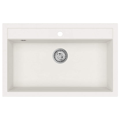 Lavello Bianco 795 x 505 mm Granito | homemem39