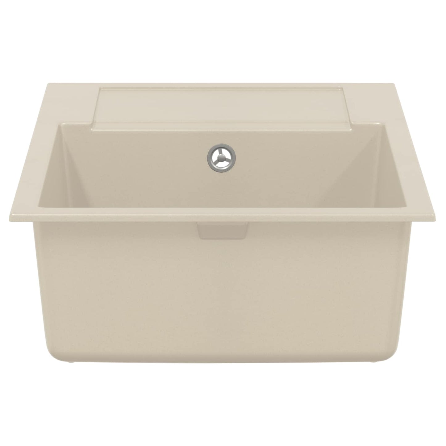 Lavello Beige 780 x 500 mm 80% Quarzo e 20% Resina