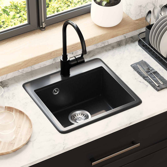 Lavello Nero 470 x 440 mm Granito