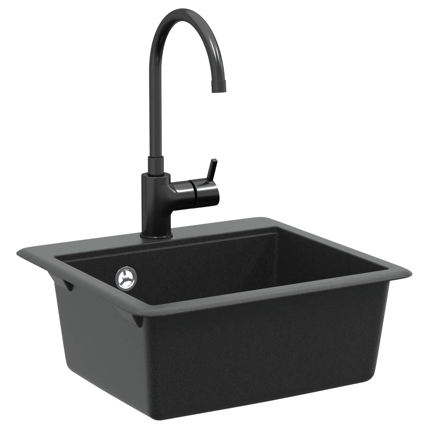 Lavello Nero 470 x 440 mm Granito | homemem39