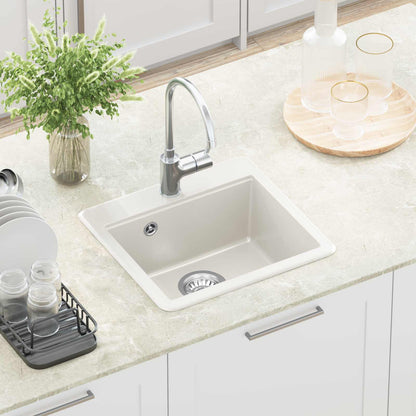 Lavello Bianco 470 x 440 mm Granito | homemem39