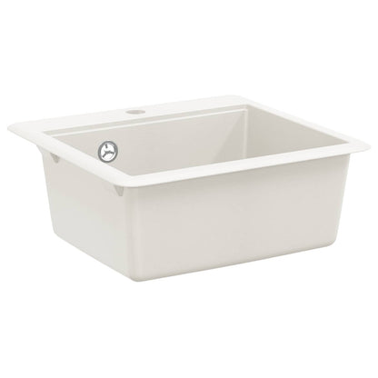 Lavello Bianco 470 x 440 mm Granito | homemem39