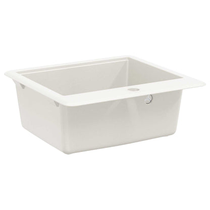Lavello Bianco 470 x 440 mm Granito | homemem39