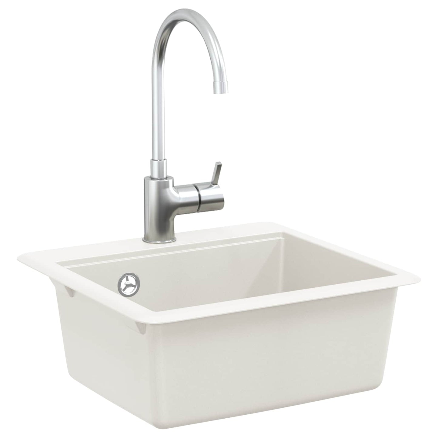 Lavello Bianco 470 x 440 mm Granito | homemem39