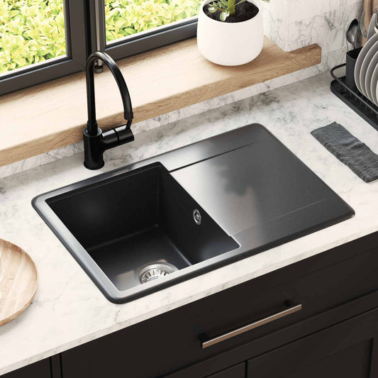 Lavello Nero 670 x 460 mm Granito