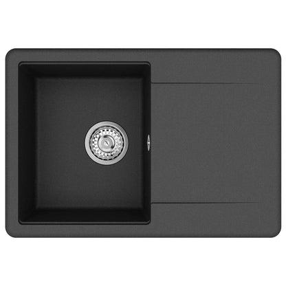 Lavello Nero 670 x 460 mm Granito | homemem39