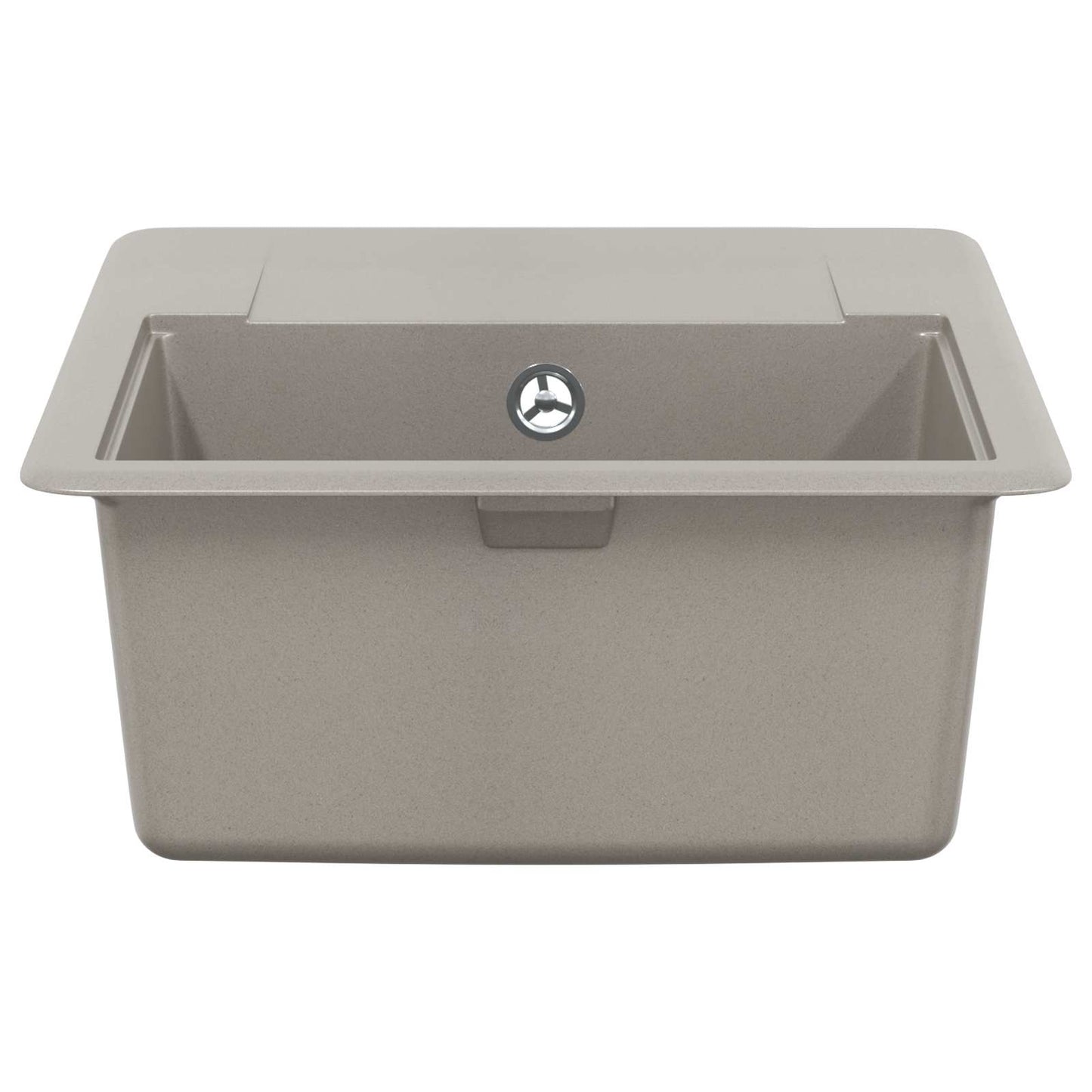 Lavello Grigio 560 x 460 mm 80% Quarzo e 20% Resina | homemem39