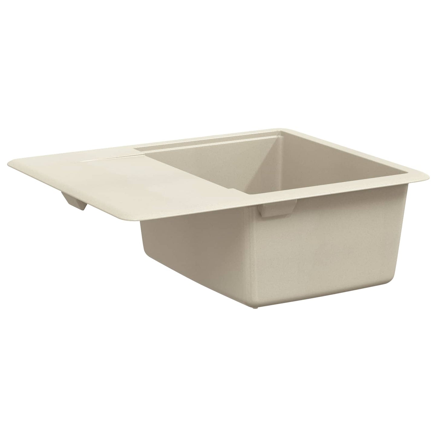 Lavello Beige 560 x 460 mm 80% Quarzo e 20% Resina | homemem39