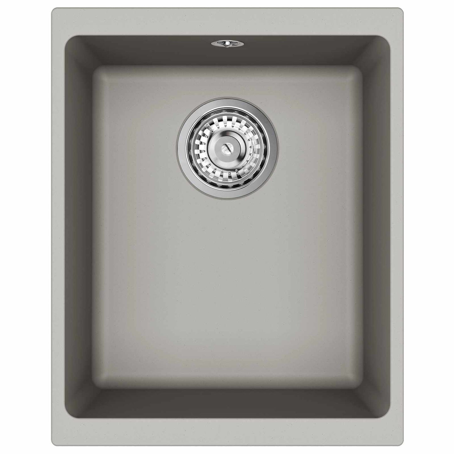 Lavello Grigio 370 x 460 mm 80% Quarzo e 20% Resina | homemem39