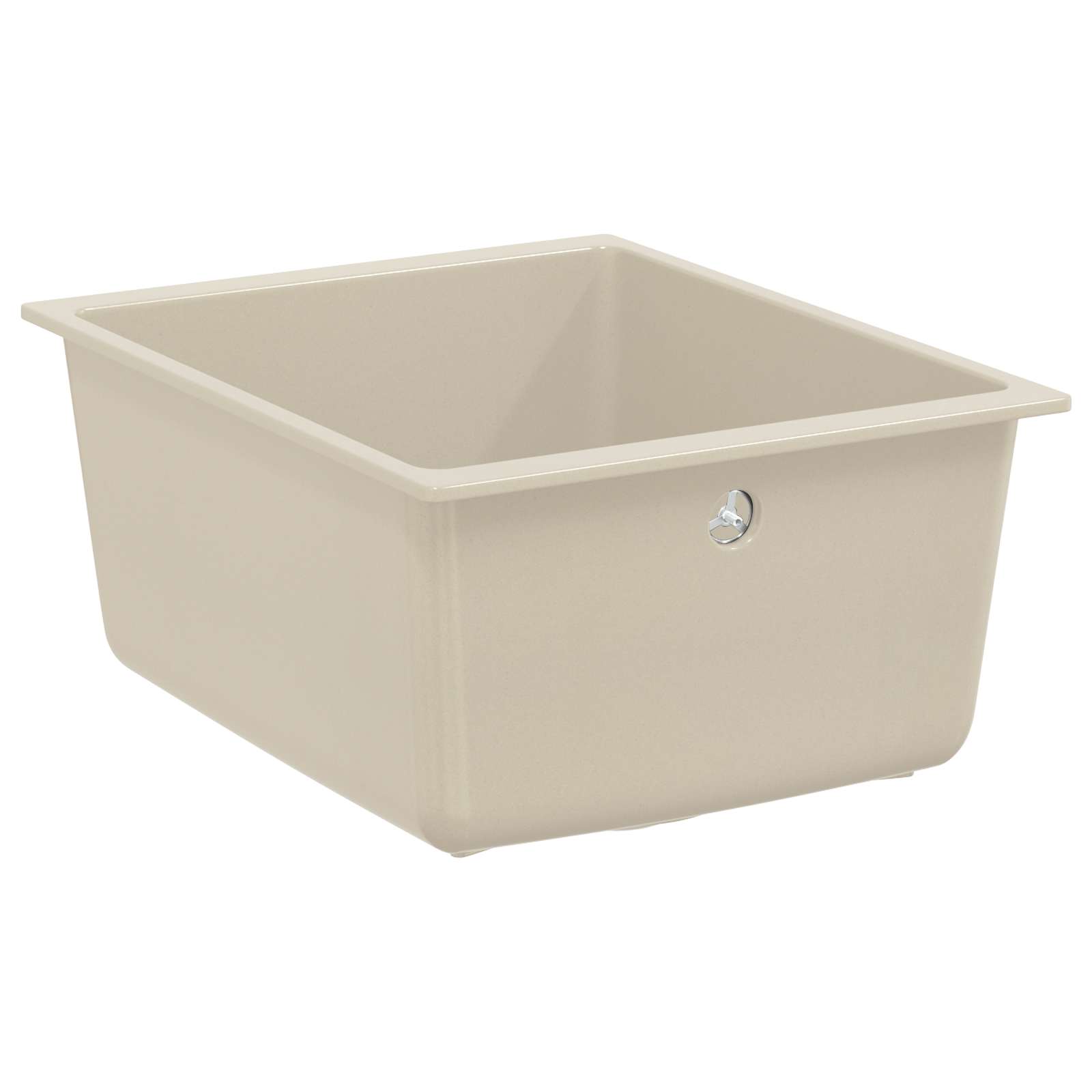 Lavello Beige 370 x 460 mm 80% Quarzo e 20% Resina | homemem39