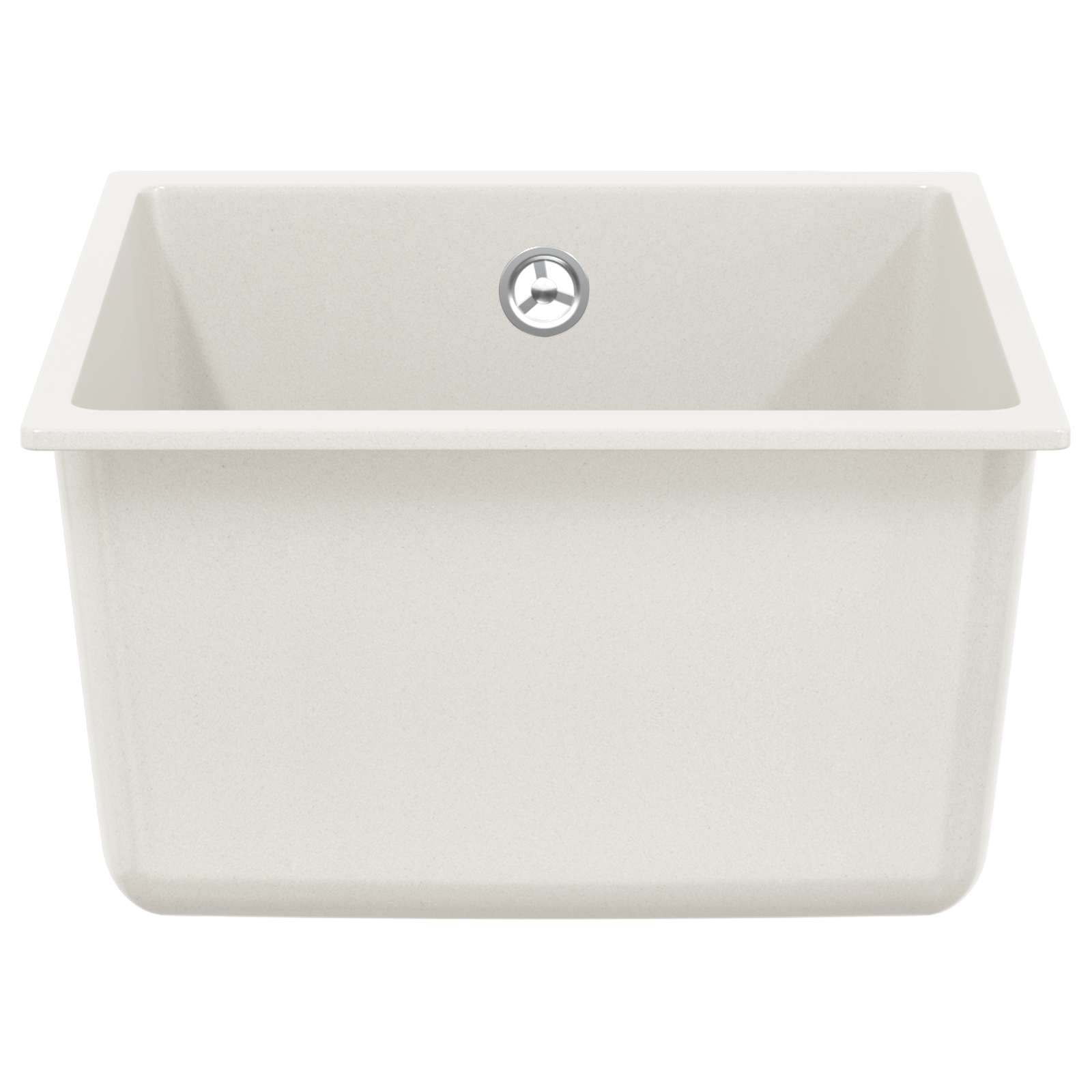 Lavello Bianco 370 x 460 mm 80% Quarzo e 20% Resina | homemem39
