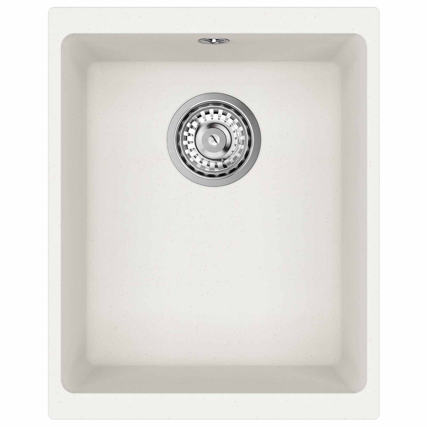Lavello Bianco 370 x 460 mm 80% Quarzo e 20% Resina | homemem39