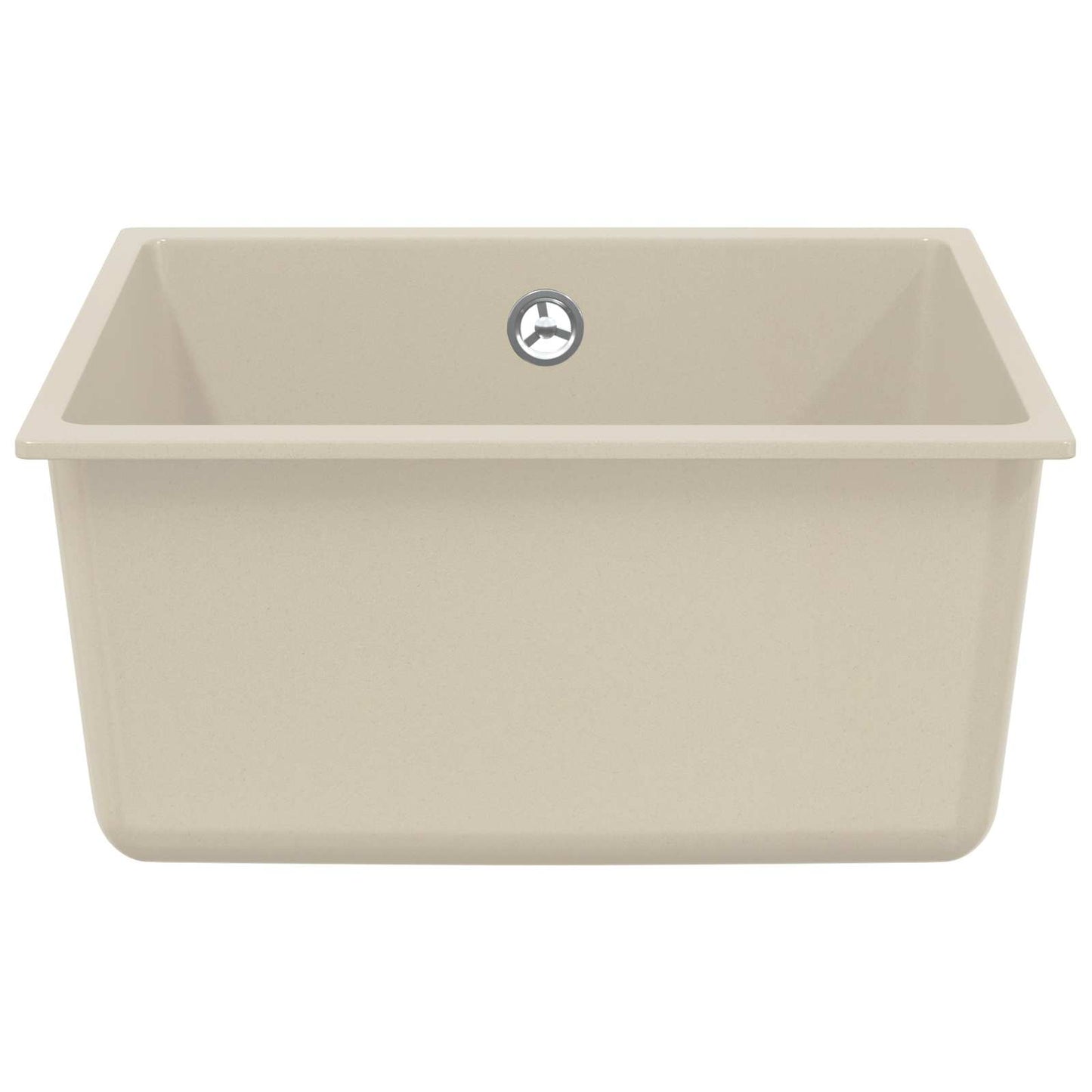 Lavello Beige 430 x 460 mm 80% Quarzo e 20% Resina | homemem39