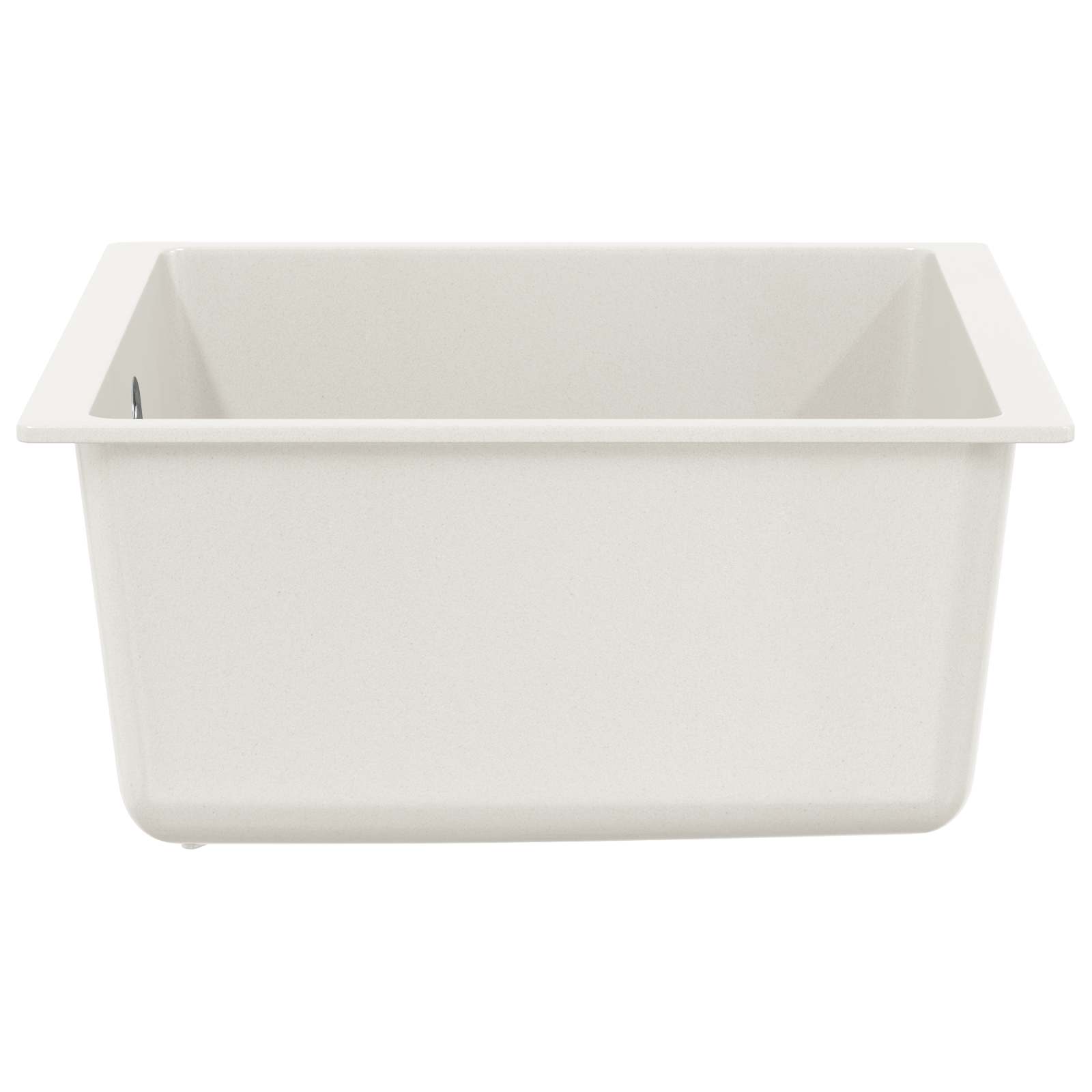 Lavello Bianco 430 x 460 mm 80% Quarzo e 20% Resina | homemem39