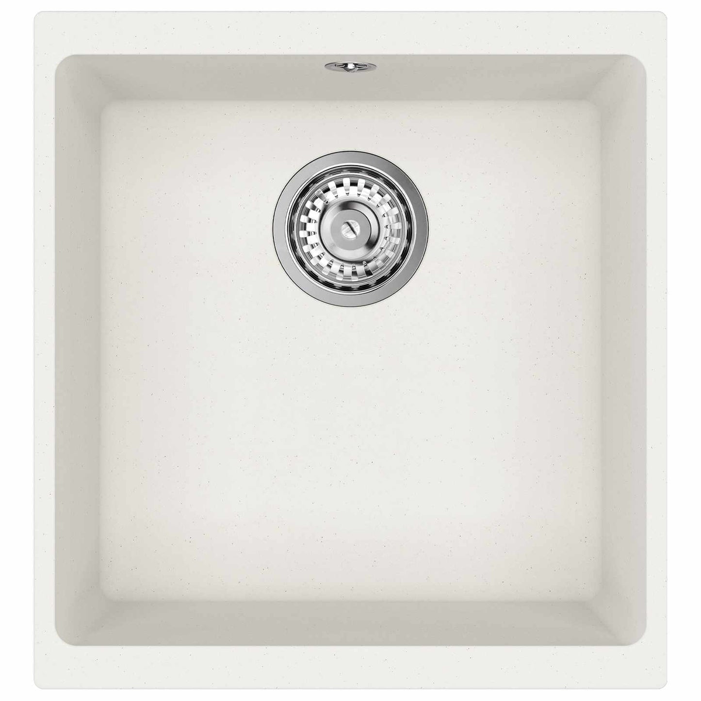 Lavello Bianco 430 x 460 mm 80% Quarzo e 20% Resina | homemem39
