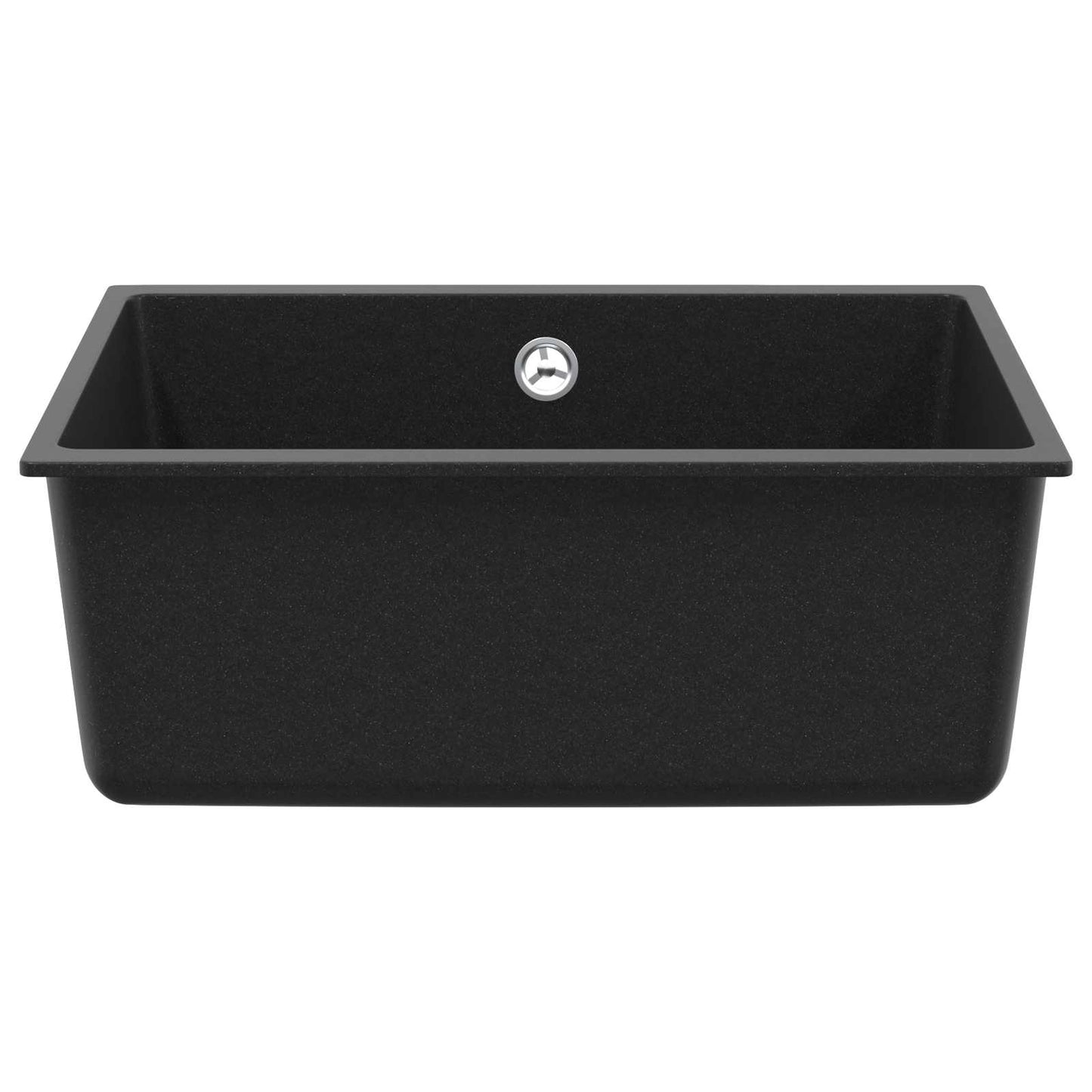 Lavello Nero 530 x 460 mm 80% Quarzo e 20% Resina | homemem39