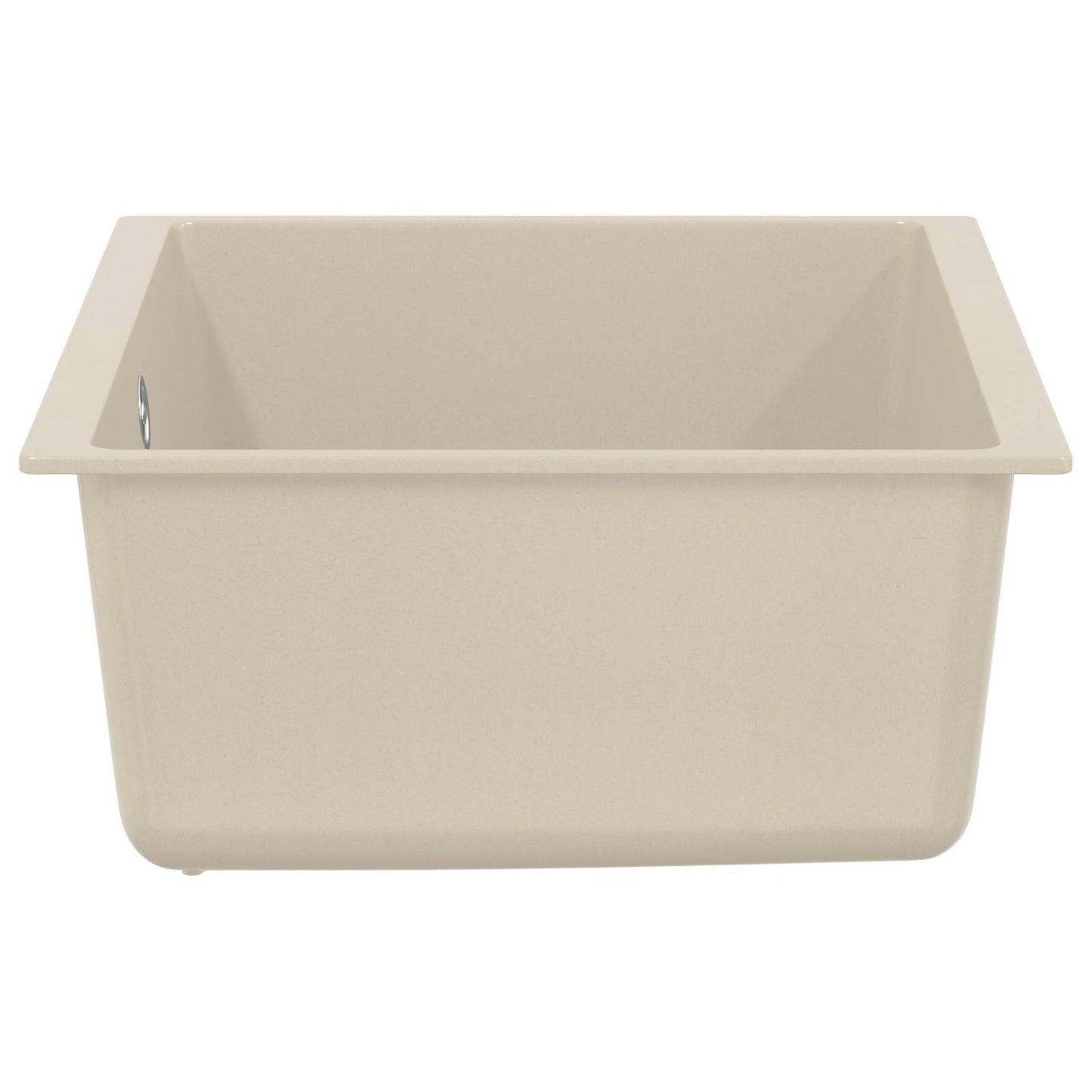 Lavello Beige 530 x 460 mm 80% Quarzo e 20% Resina | homemem39