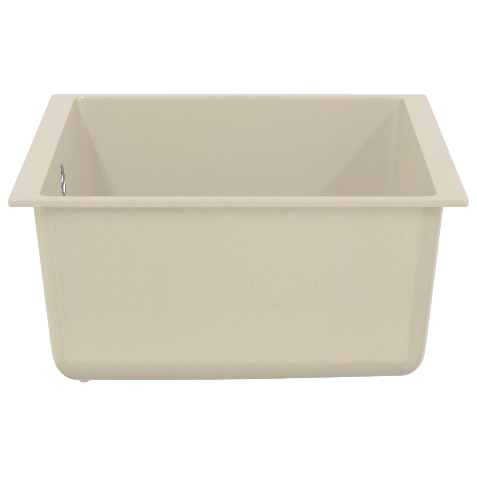 Lavello Beige 530 x 460 mm 80% Quarzo e 20% Resina | homemem39
