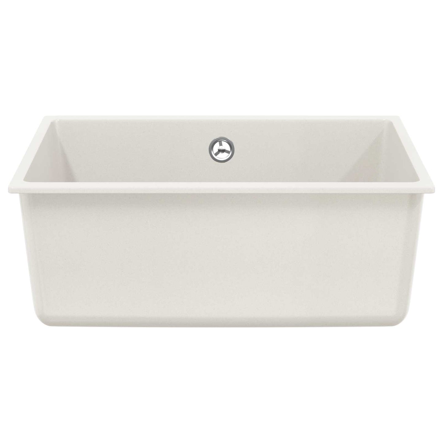 Lavello Bianco 530 x 460 mm 80% Quarzo e 20% Resina | homemem39
