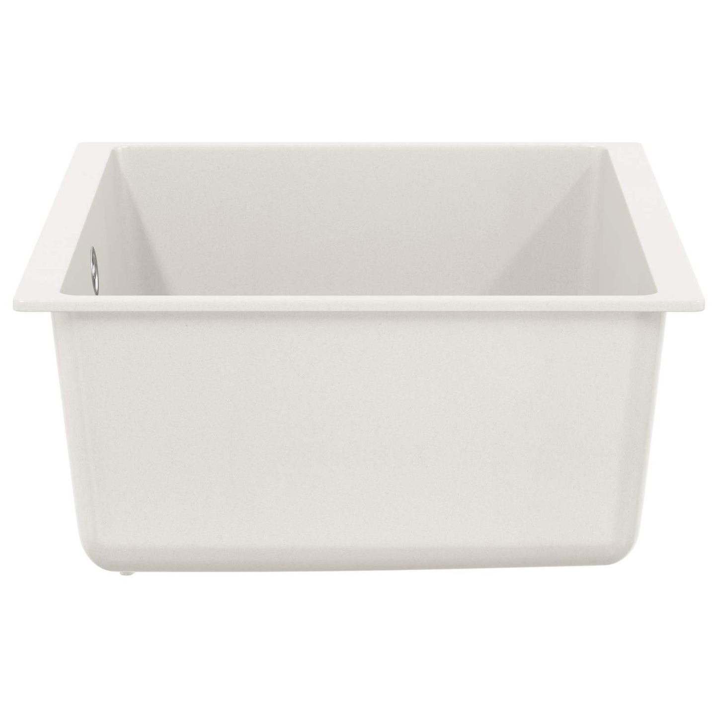 Lavello Bianco 530 x 460 mm 80% Quarzo e 20% Resina | homemem39