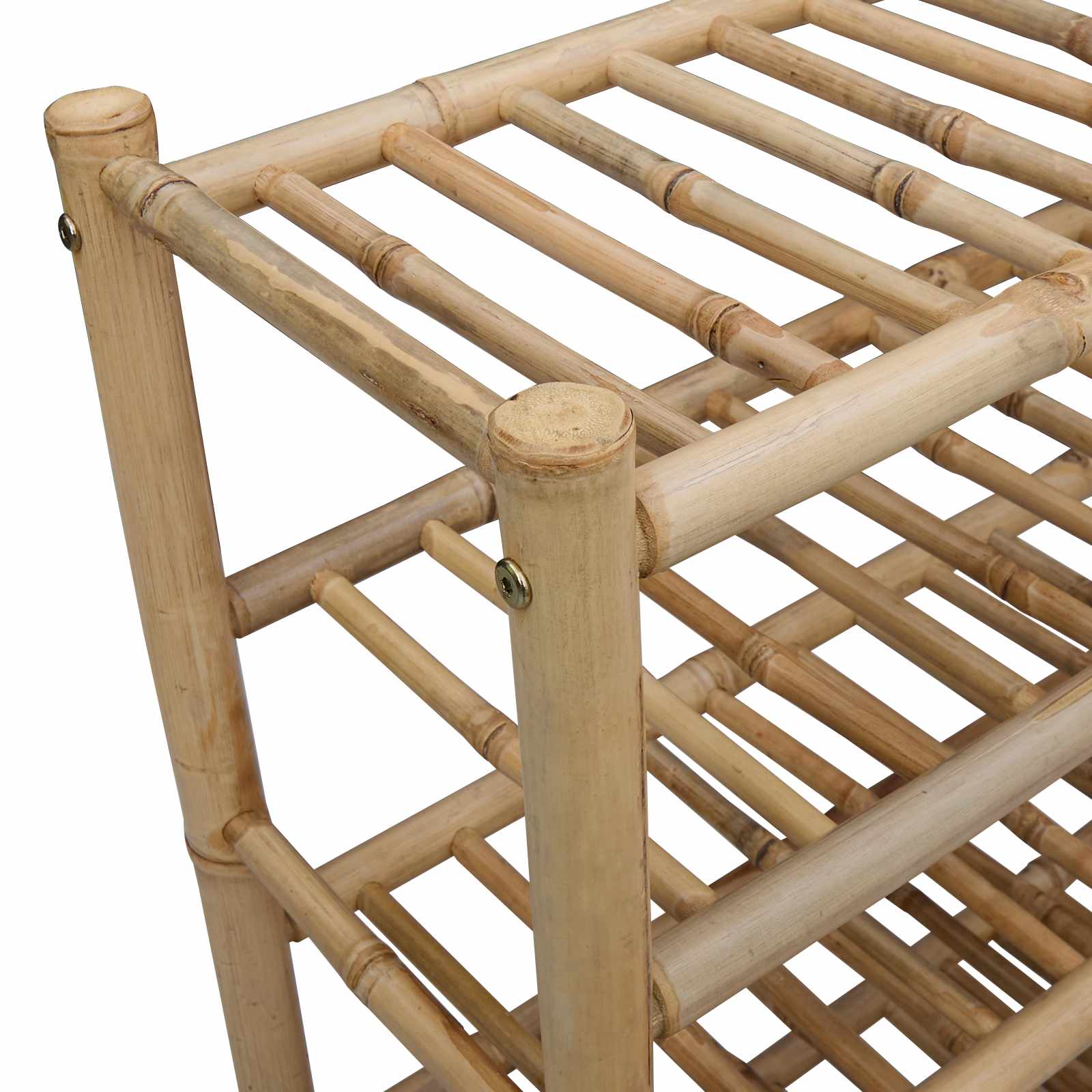 Scarpiera con lo scaffale Naturale 68 x 28 x 63 cm Bambù | homemem39