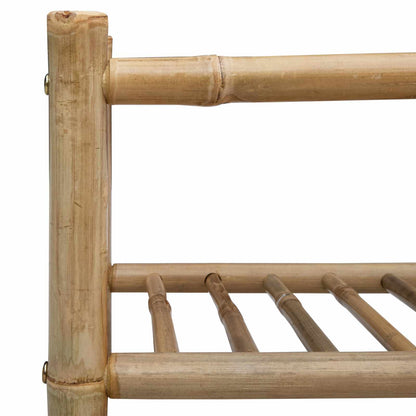 Scarpiera con lo scaffale Naturale 68 x 28 x 63 cm Bambù | homemem39